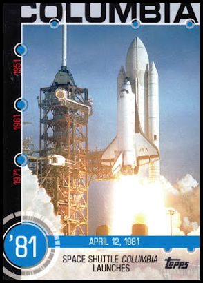 12A Space Shuttle Columbia launches